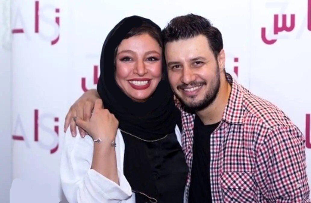 مه لقا باقری و جواد عزتی