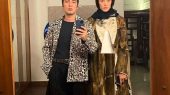 عکس/ تصویری جنجالی از کارگردانی فرشته حسینی همسر نوید محمدزاده در خارج از کشور
