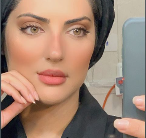 آرایش متفاوت هلیا امامی/ خانم بازیگر با چشم هایش افسون می کند 