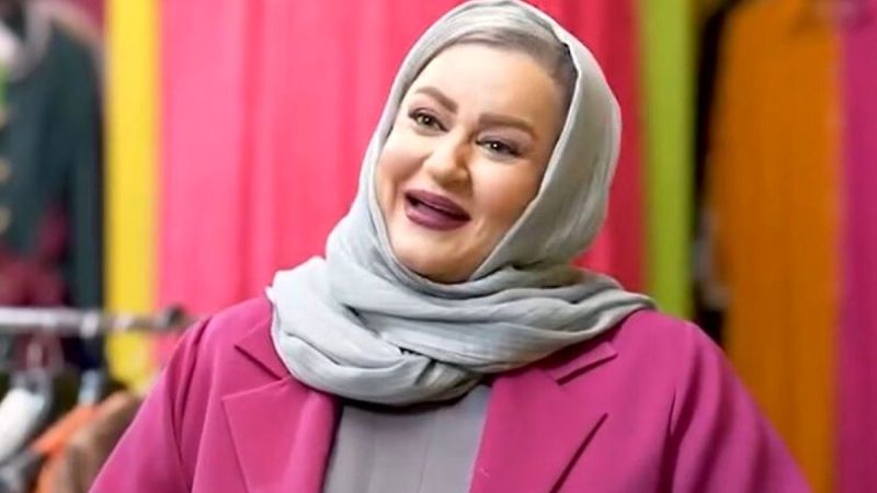 فیلم| قیافه عجیب نعیمه نظام دوست حامد آهنگی را از خنده روده بر کرد 